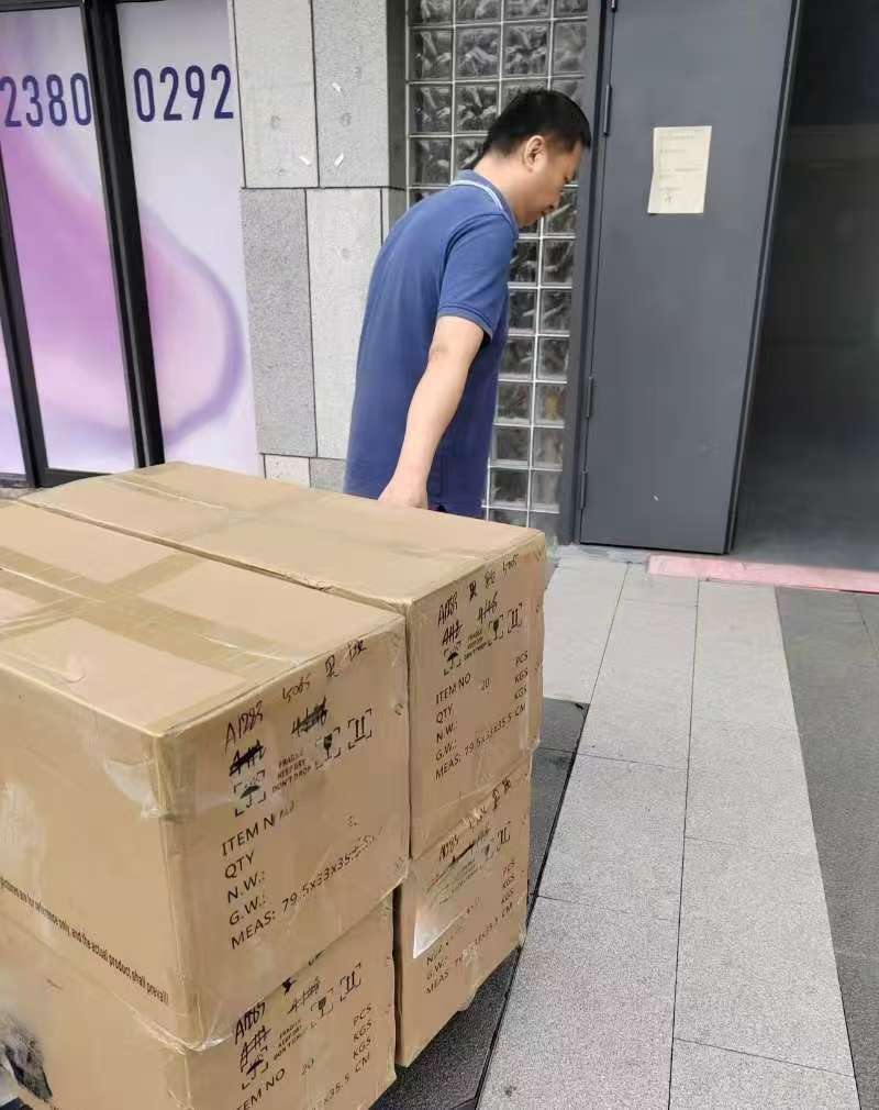 Receiving goods from China source factory