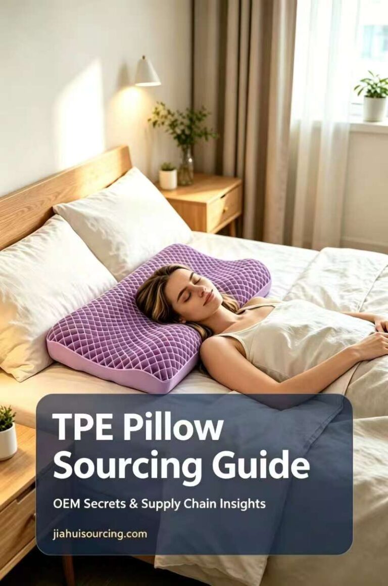 Quality TPE pillow sourcing and OEM customization for B2B buyers