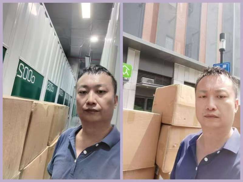 Agent in warehouse managing China wholesale sourcing operations