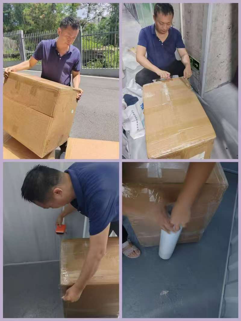 Taping and repacking cartons for safe order fulfillment China