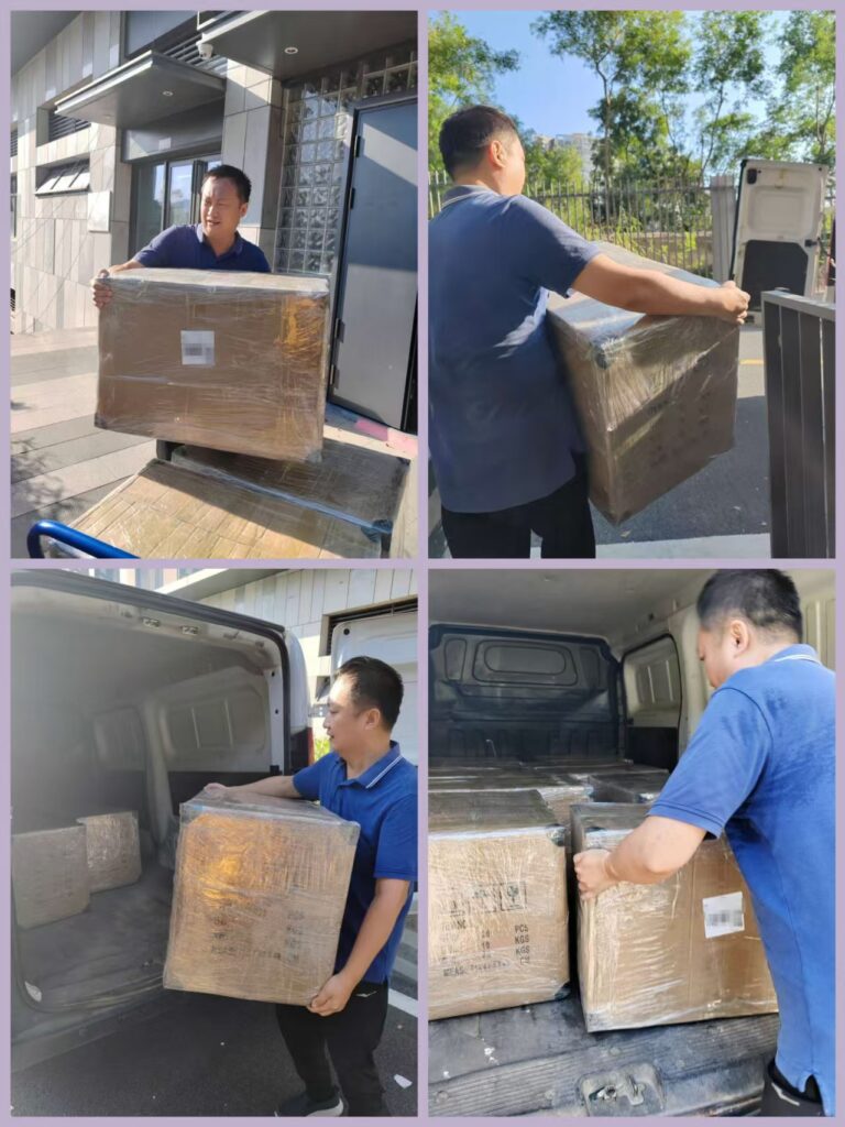Expert loading heavy boxes for B2B sourcing China custom orders