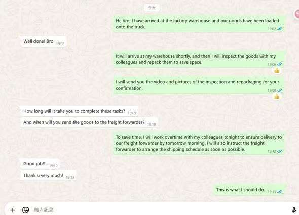 Expert at facility for direct factory sourcing pickup