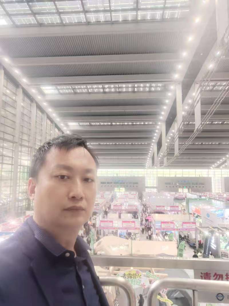 Scouting camping gear suppliers at COSP Shenzhen Exhibition